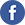 round Facebook symbol